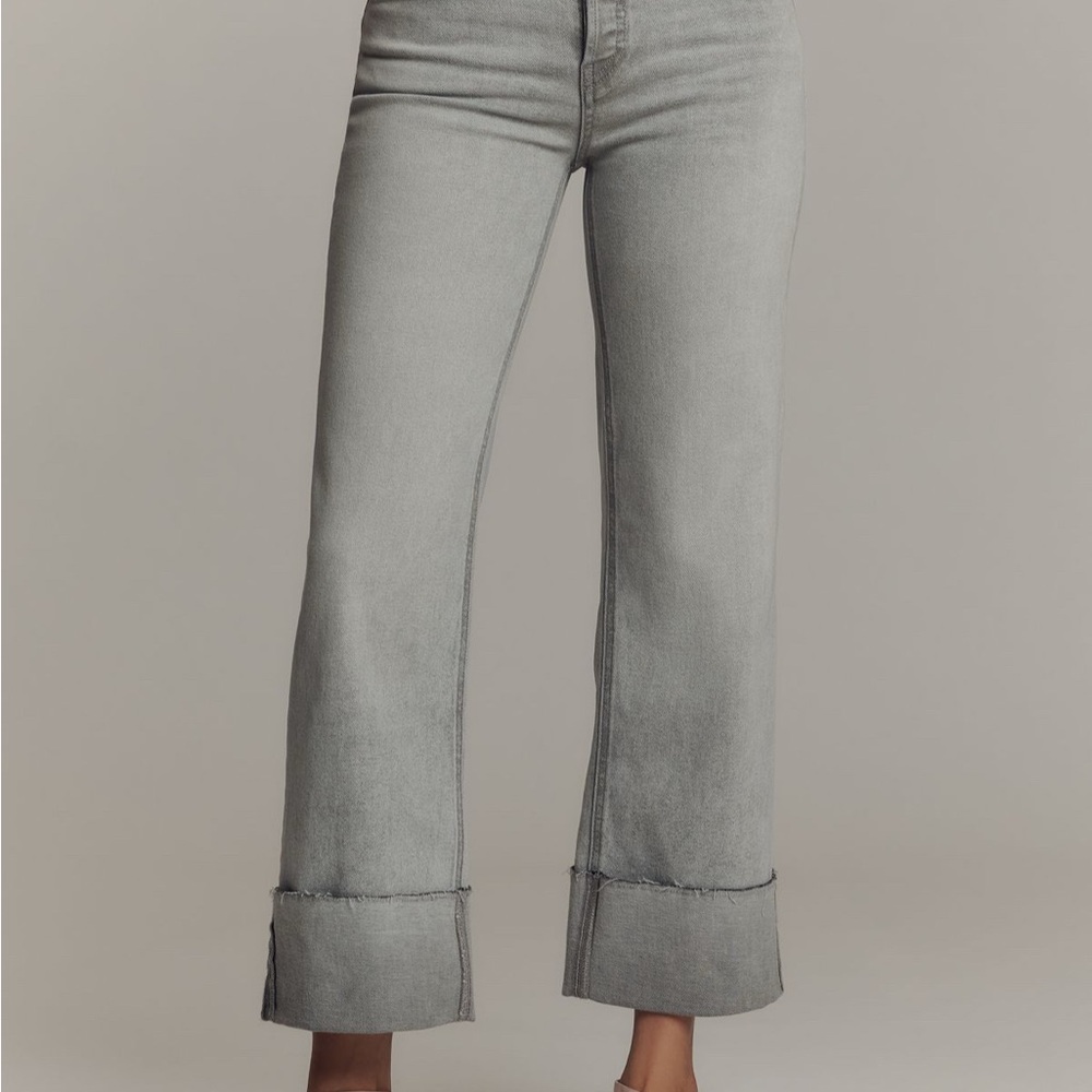 Hudson High Rise Rosie in Washed Slate - Picture 2 of 4